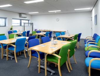 Conference Room laid out in cabaret style in The Deep Business Centre