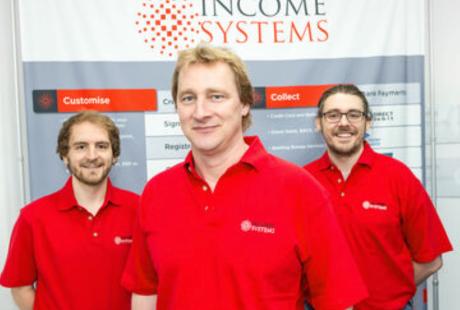 3 members of the Income Systems team