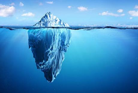 Picture of whole iceberg